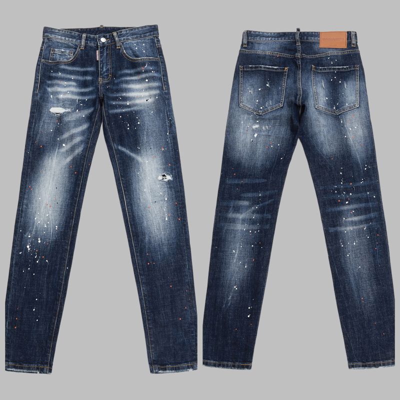 2026-12-DSQ2 Real Shots Men's Jeans