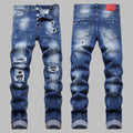 2026 New Men's Ink Splash Jeans
