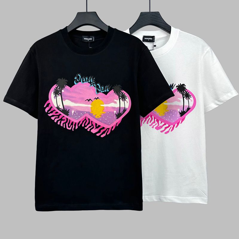 2026-12 DSQ2 New Men's Short Sleeve T-Shirt