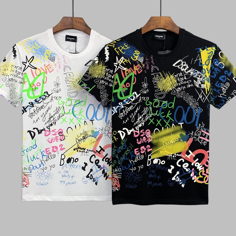 2026 DSQ2 New Men's Short Sleeve T-Shirt
