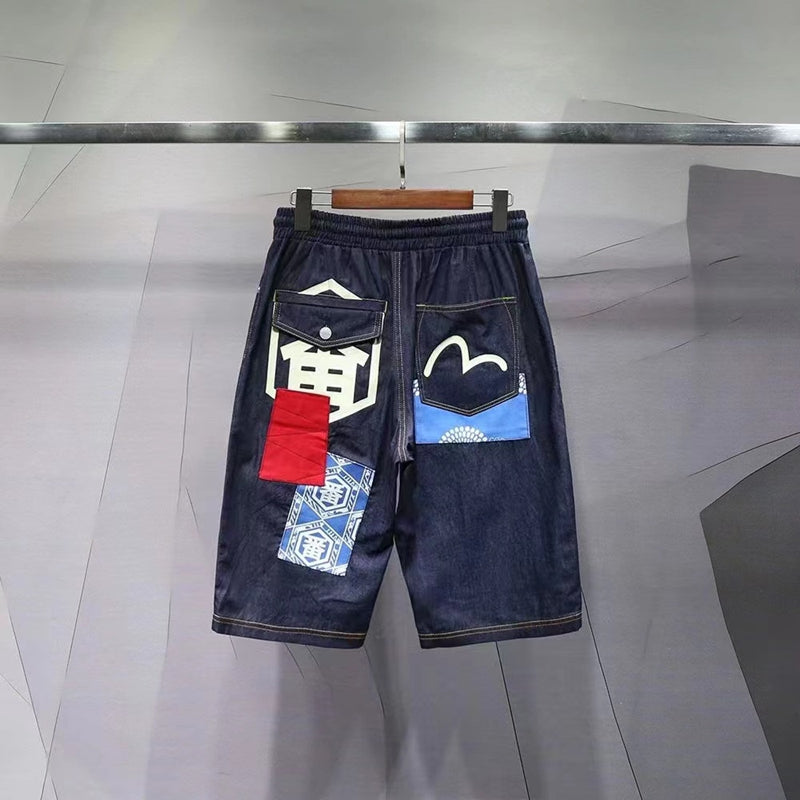 EV New Men's and Women's Denim Shorts
