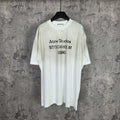 Acne 2026 Men's and Women's T-shirts