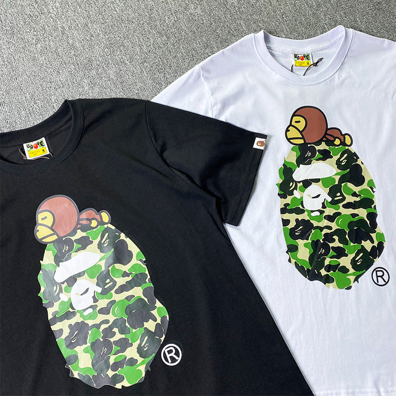Bape Men's and Women's Short Sleeve T-Shirts