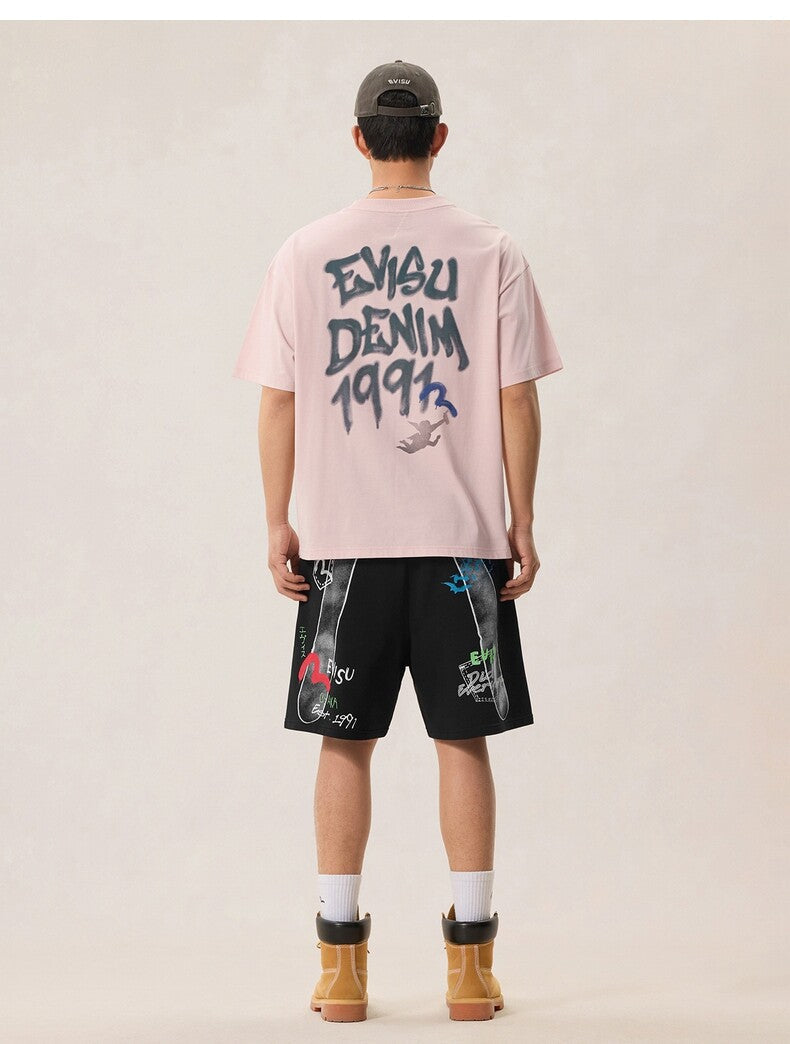 Evisu Men's & Women's New T-Shirt