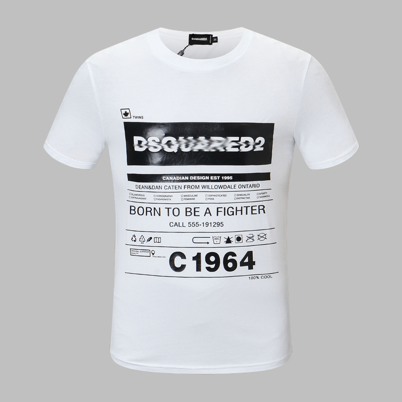 DSQ2 Fashion  Men's  Short Sleeve T-Shirt