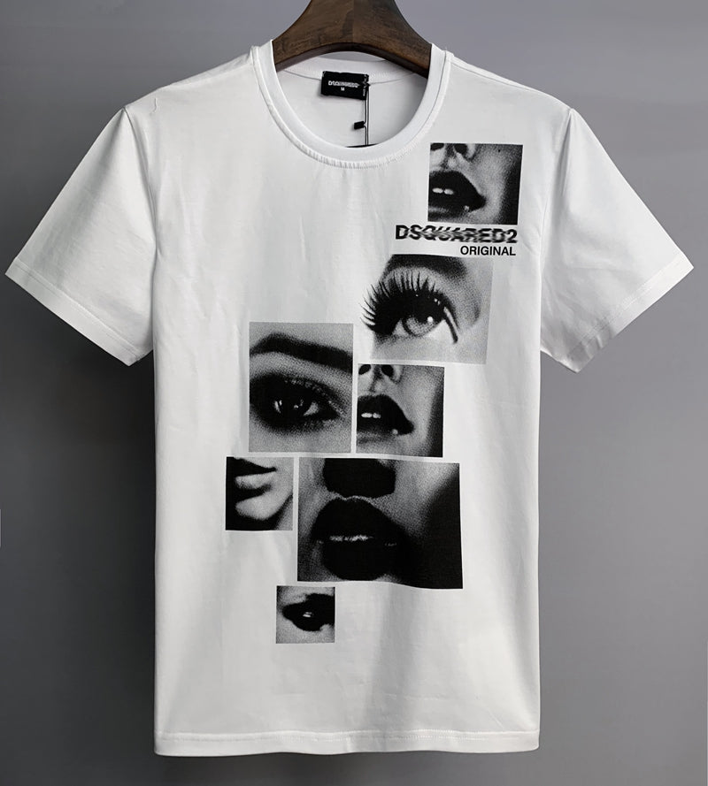 DSQ2 Fashion  Men's  Short Sleeve T-Shirt