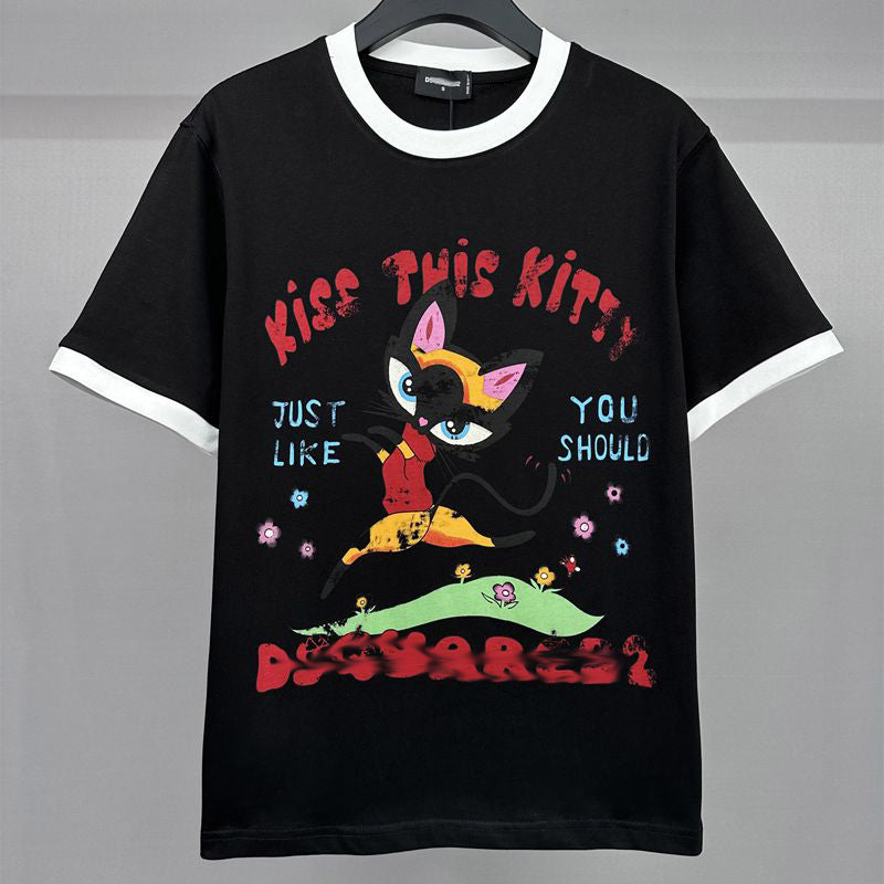 2026-12 DSQ2 New Men's Short Sleeve T-Shirt