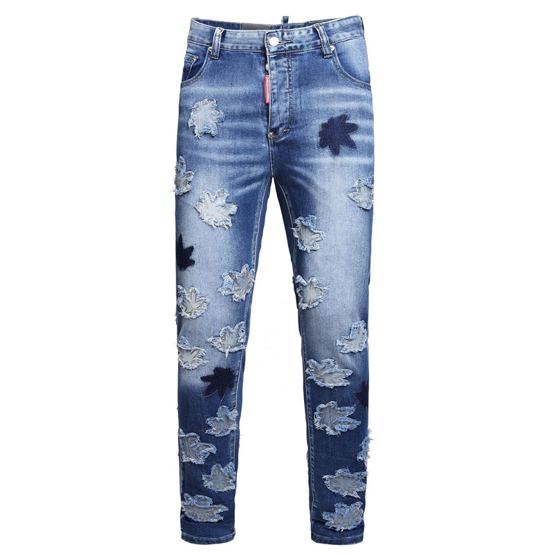 DSQ2 New 2026  Men's Ink Splash Jeans