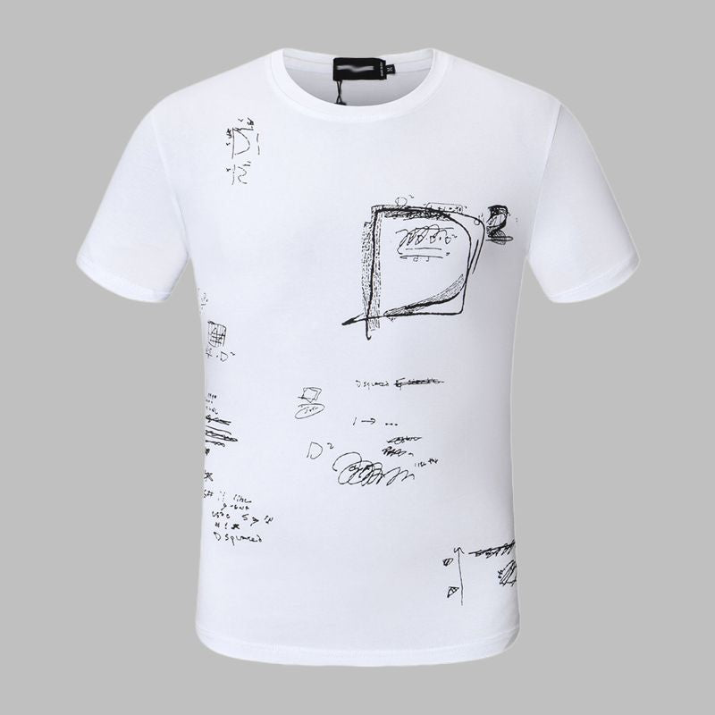 DSQ2  Fashion Men's Short Sleeve T-Shirt