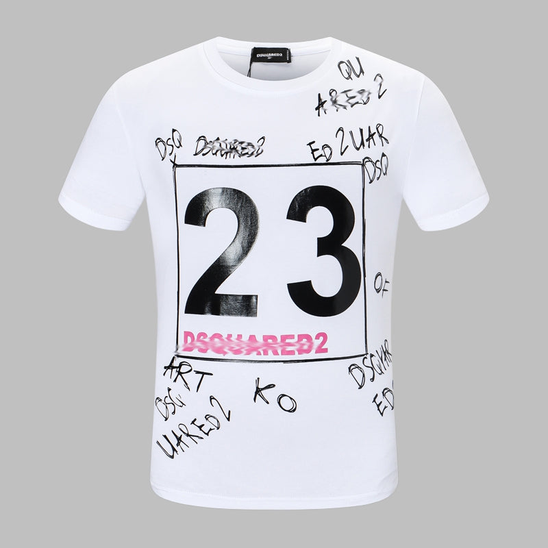 DSQ2 Fashion  Men's  Short Sleeve T-Shirt