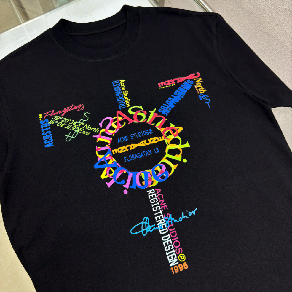 Acne 2026 Men's and Women's T-shirts