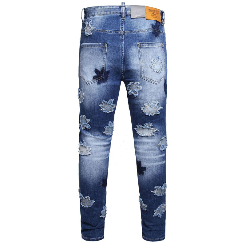 DSQ2 New 2026  Men's Ink Splash Jeans