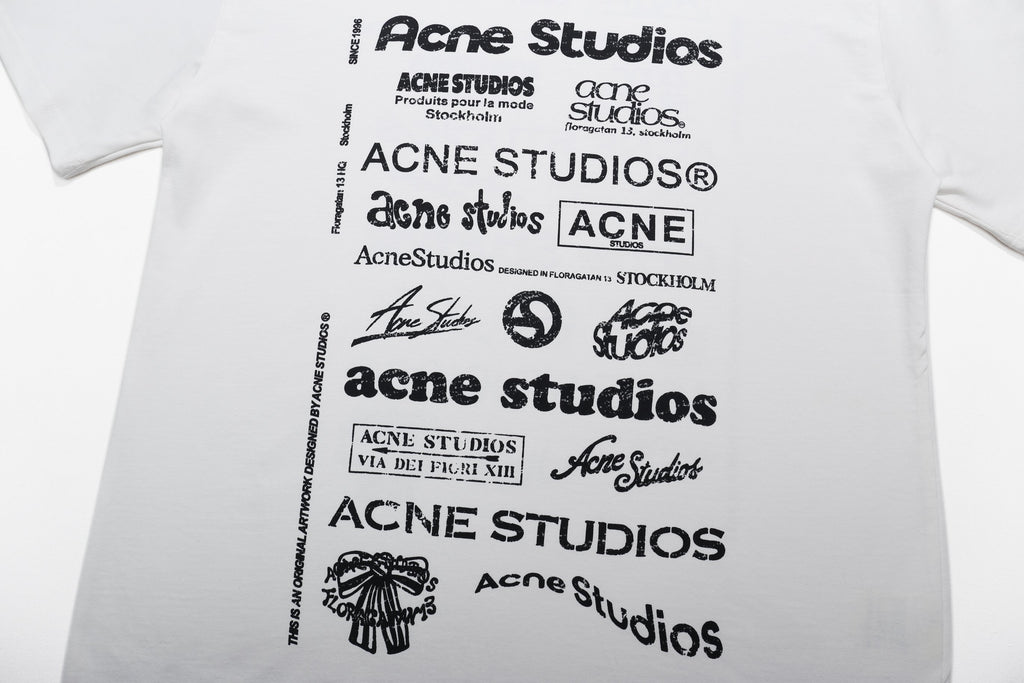 Acne 2026 Men's and Women's T-shirts