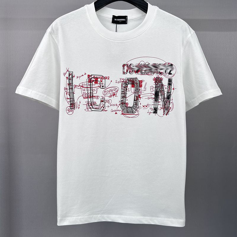 DSQ2 Fashion  Men's  Short Sleeve T-Shirt