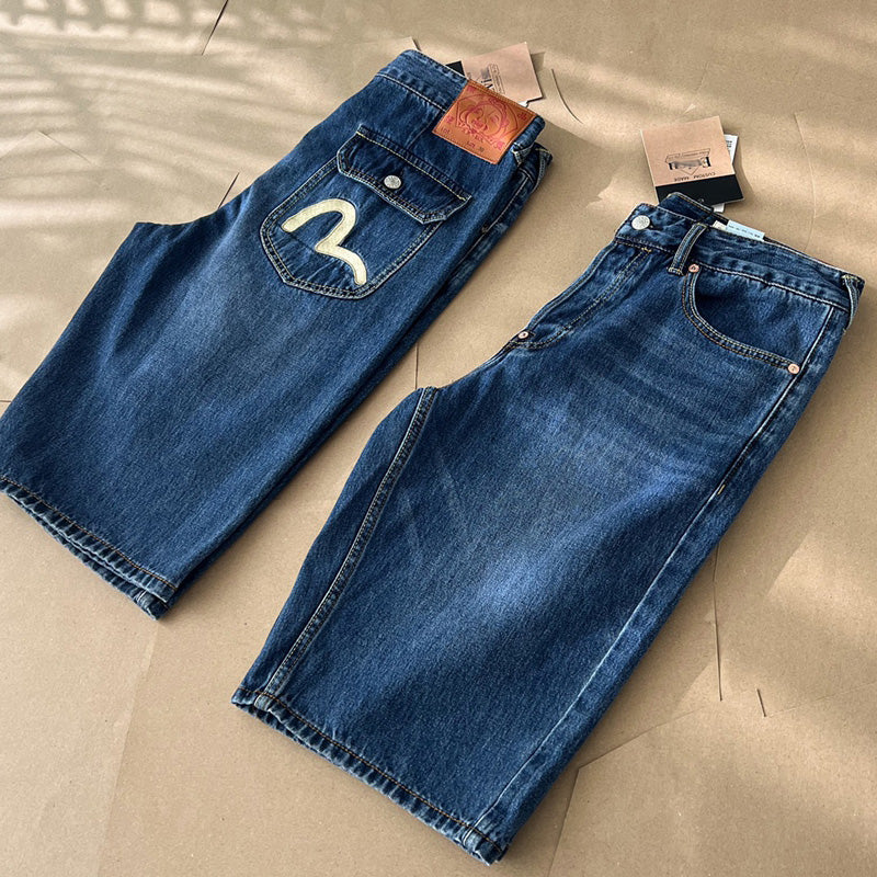 EV New Men's and Women's Denim Shorts