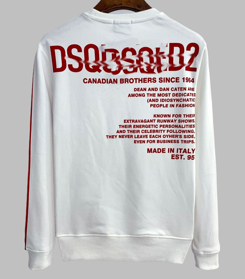 DSQ2 Fashion Men's Casual Sweatshirt