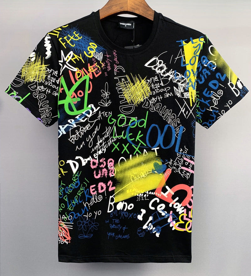 2026 DSQ2 New Men's Short Sleeve T-Shirt