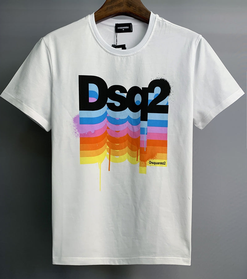 DSQ2 Fashion  Men's  Short Sleeve T-Shirt
