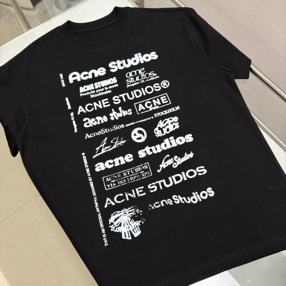 Acne 2026 Men's and Women's T-shirts