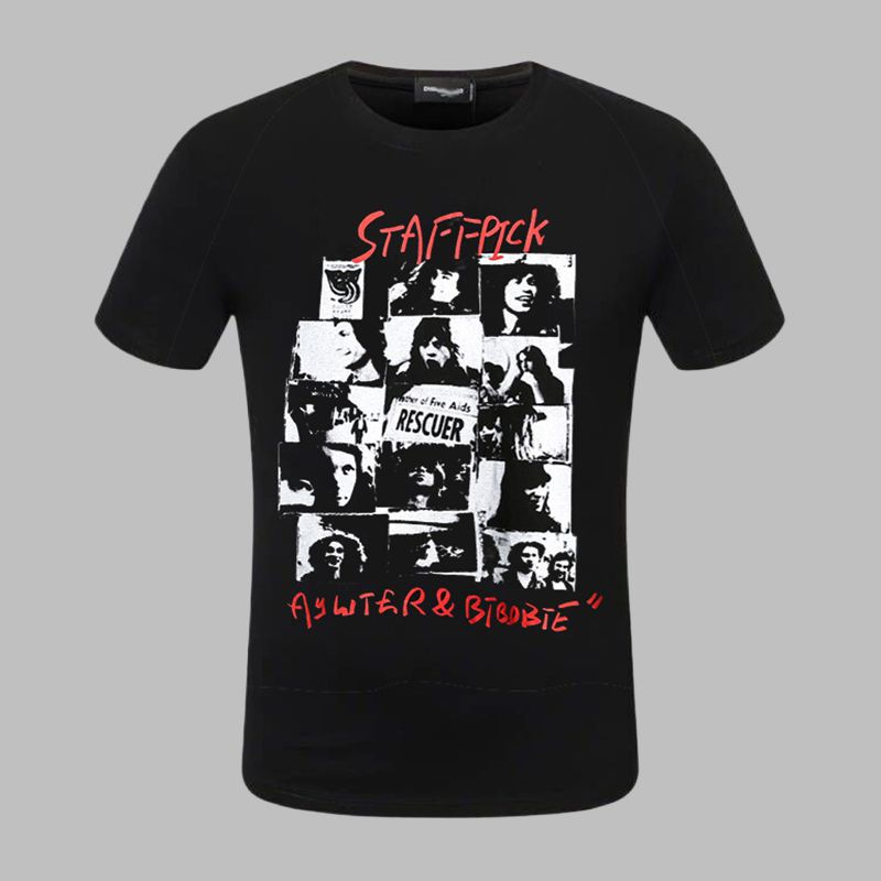 DSQ2  Fashion Men's Short Sleeve T-Shirt