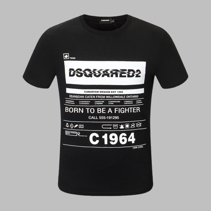 DSQ2 Fashion  Men's  Short Sleeve T-Shirt