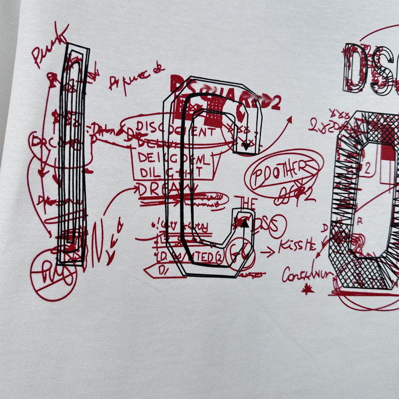2026-12 DSQ2 New Men's Short Sleeve T-Shirt
