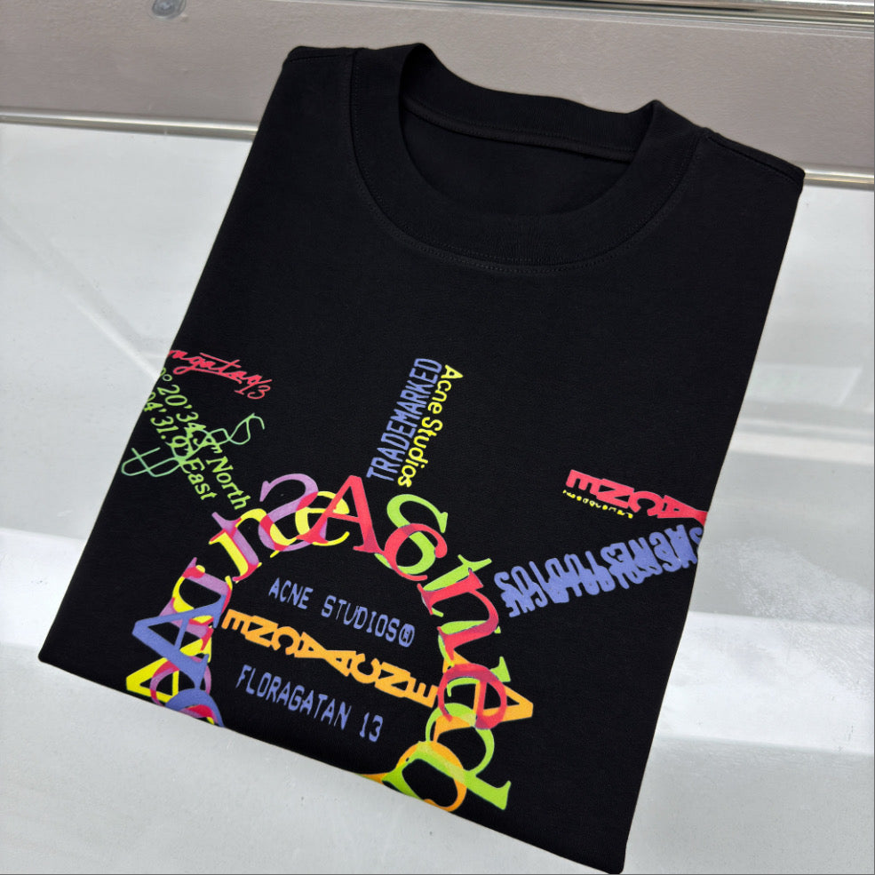 Acne 2026 Men's and Women's T-shirts