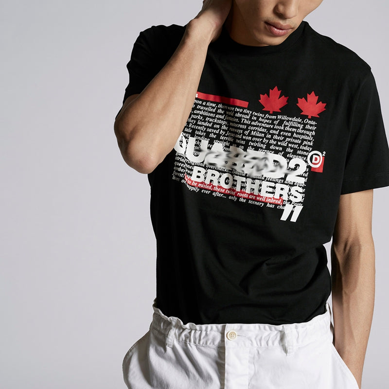 DSQ2  Fashion Men's Short Sleeve T-Shirt
