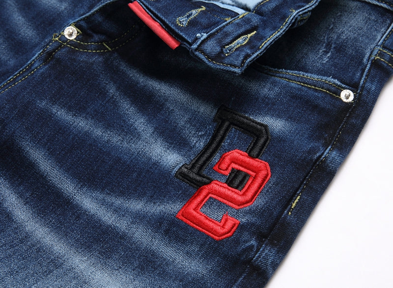 DSQ2 2026 New Men's Ink Splash Jeans
