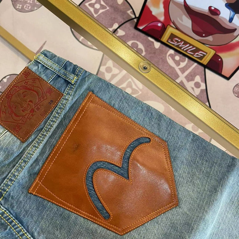 EV New Men's and Women's Denim Shorts