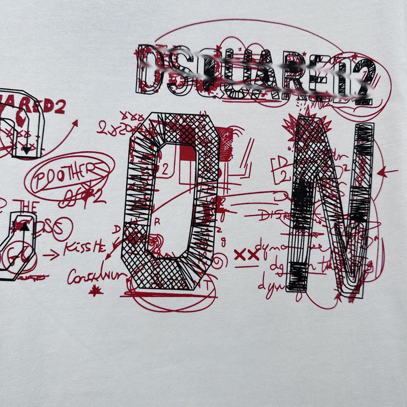 2026-12 DSQ2 New Men's Short Sleeve T-Shirt