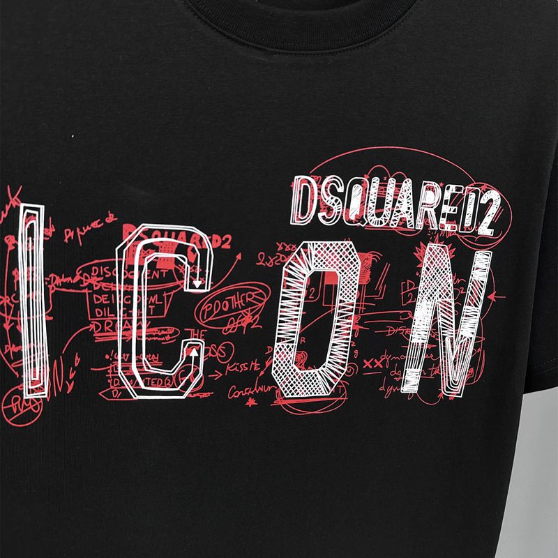2026-12 DSQ2 New Men's Short Sleeve T-Shirt