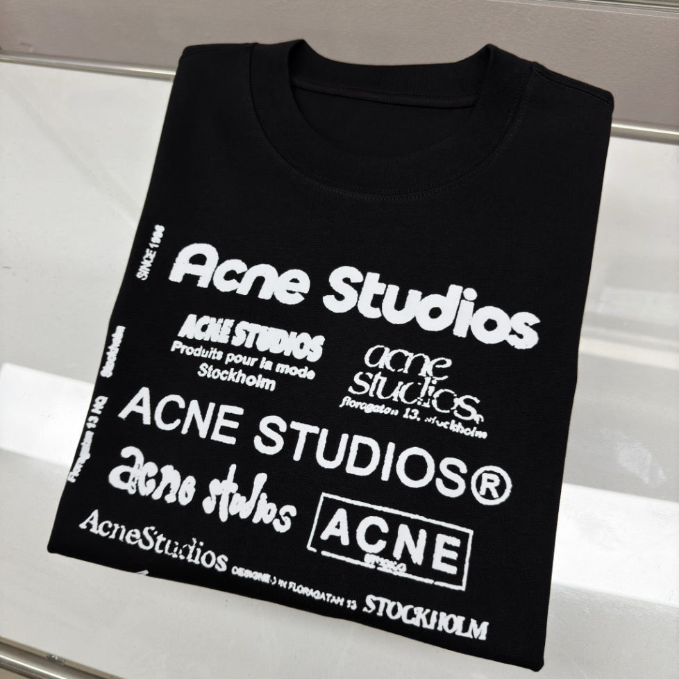 Acne 2026 Men's and Women's T-shirts