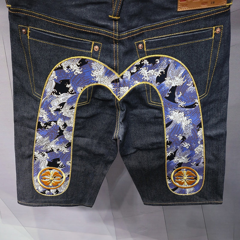 EV New Men's and Women's Denim Shorts