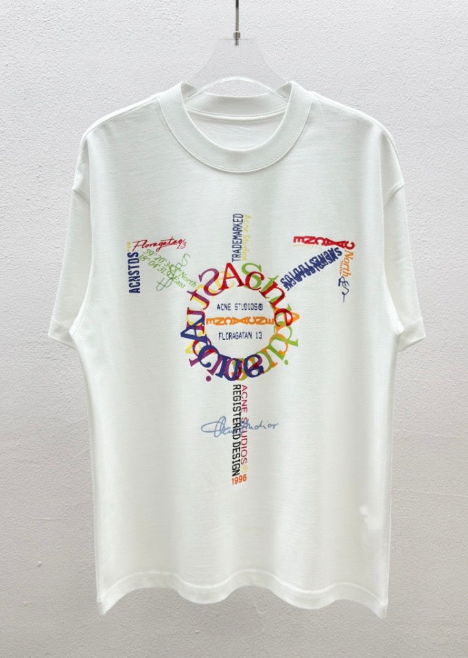 Acne 2026 Men's and Women's T-shirts