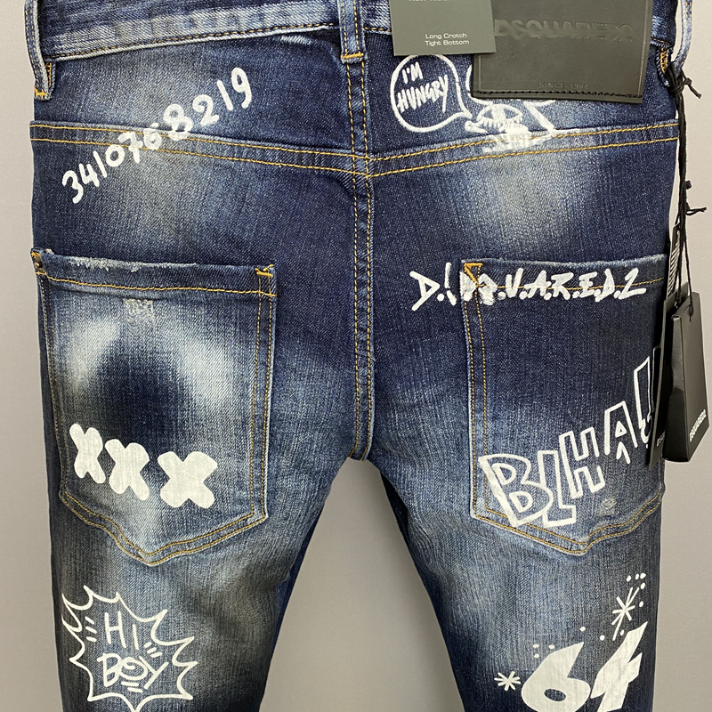 2026 New DSQ2 Ripped Casual Jeans