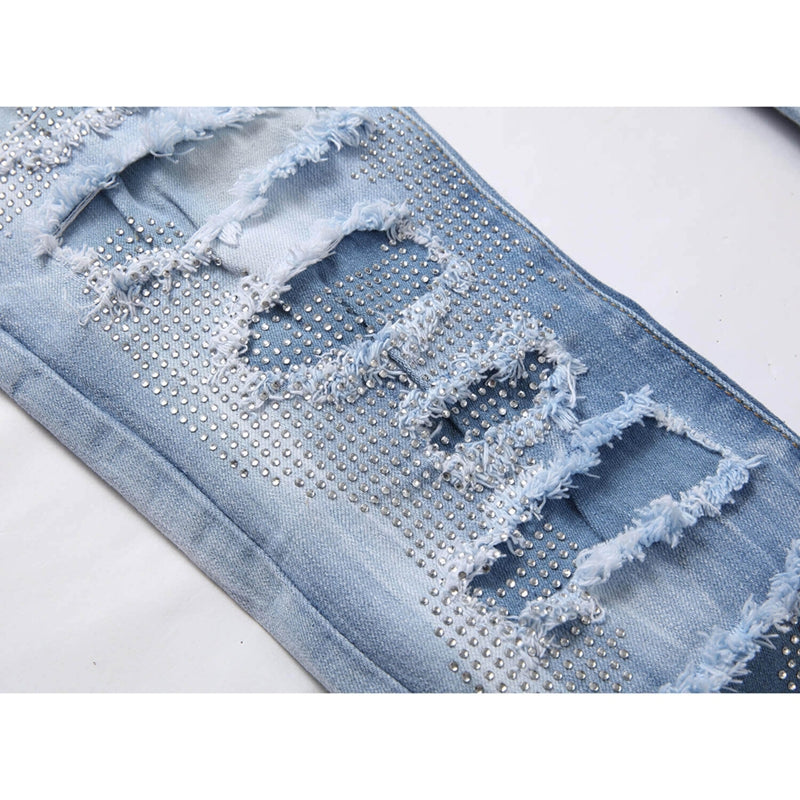 2026 New Men's Ink Splash Jeans
