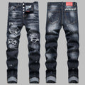 DSQ2  New 2026 Men's Ink Splash Jeans