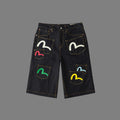 EV New Men's and Women's Denim Shorts