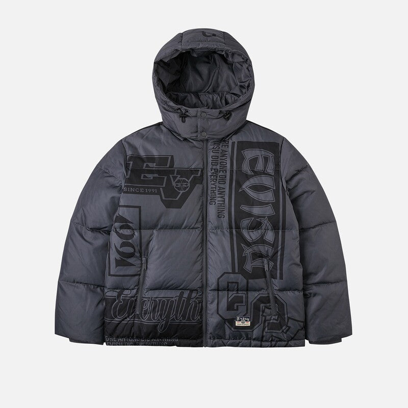 Evisu Men's and Women's Down Jackets