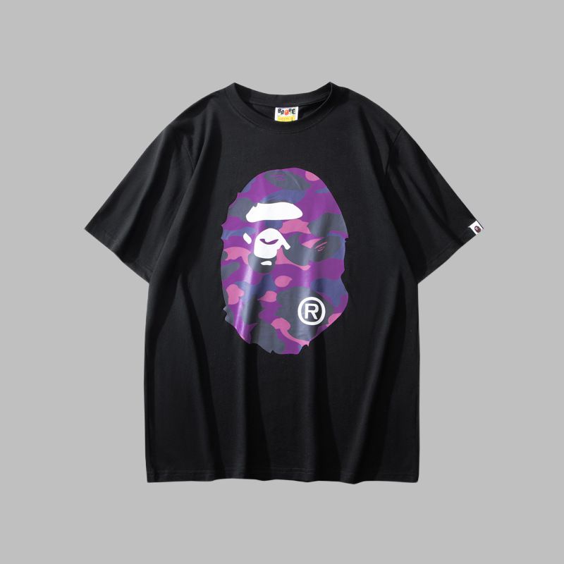 Bape Men's and Women's Short Sleeve T-Shirts